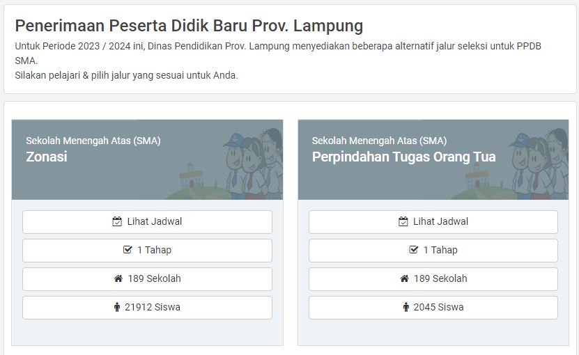 ppdb sma lampung