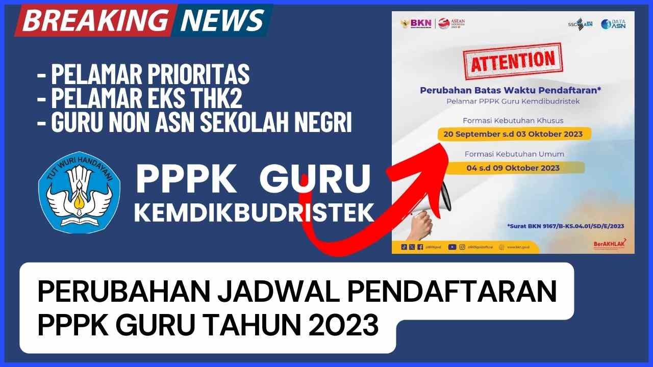 jadwal pppk guru