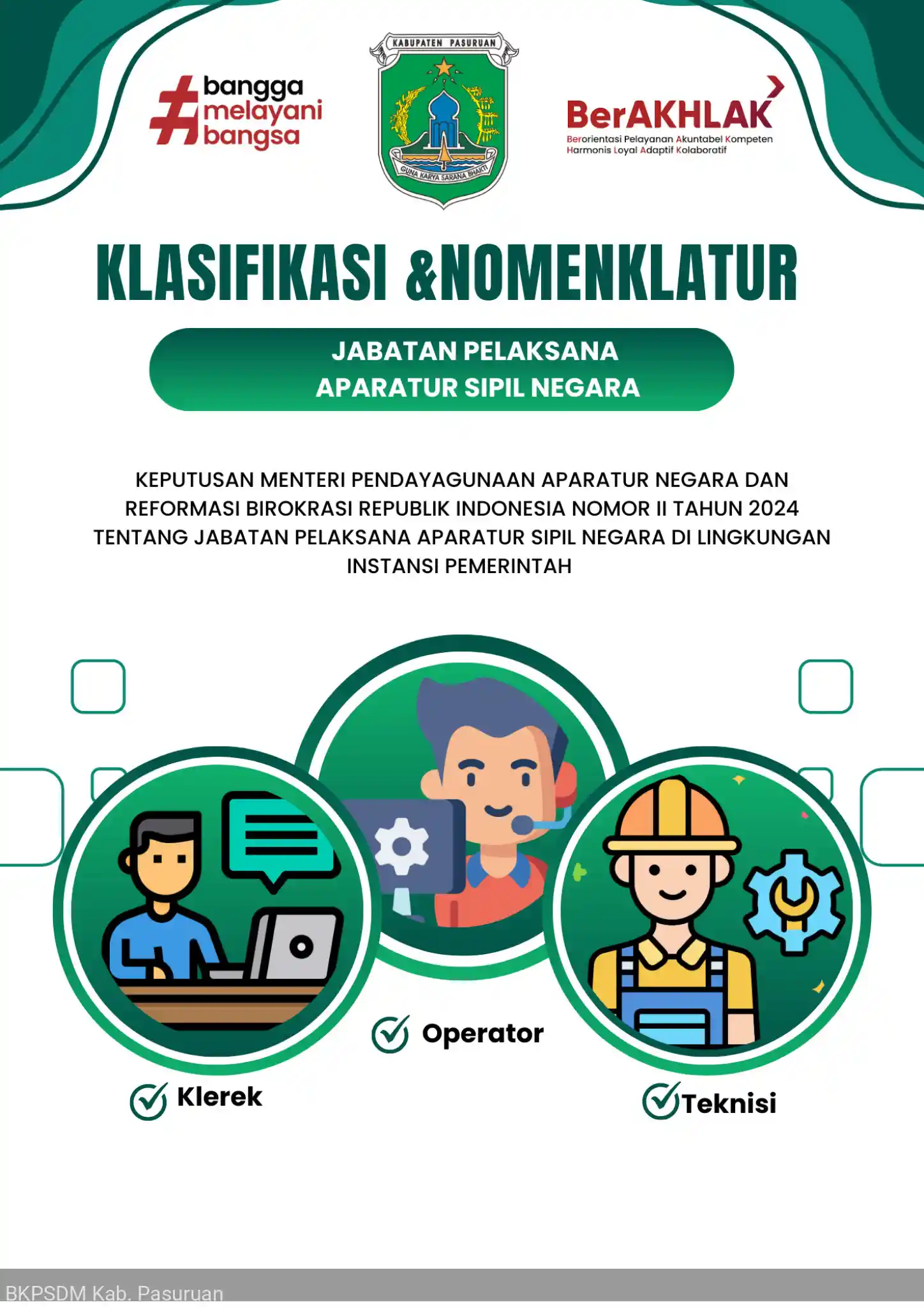 nomenklatur jabatan pelaksana